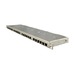 tML® - Telco Panel 19"/1/2U  stainless steel frontplate 4xTelco/24xRJ45